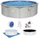 Bestway Hydrium Steel Wall Above Ground Swimming Pool Set