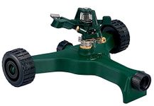 Orbit Brass Impact Sprinkler on Wheeled Base (Zinc Impact Sprinkler)