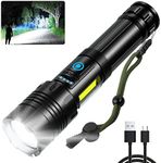 Rechargeable LED Flashlight, 300000