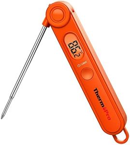 ThermoPro TP03B Digital Instant Read Meat Thermometer Kitchen Cooking Food Candy Thermometer with Backlight and Magnet for Oil Deep Fry BBQ Grill Smoker Thermometer