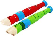 2 pcs Small Wooden Recorders for To