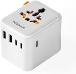TESSAN Universal Travel Adapter, 6 