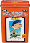 "WH" Questions at Home Fun Deck Cards - Super Duper Educational Learning Toy for Kids