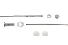 VistaView CableTec - 1/8 Inch Stainless Steel Cable Railing Assembly Kit - 40 Foot with White Caps