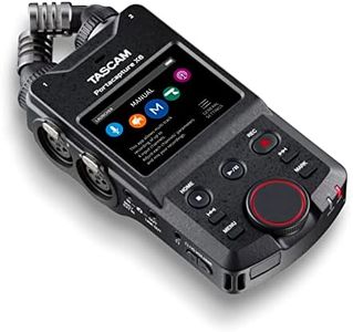 TASCAM Portacapture X6 32-bit Float Portable Audio Recorder, Field Recorder for Video, Music, Podcast, Voice, Podcasting