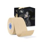 CureTape Beauty Kinesiology Tape | Anti-Wrinkle Face Tape | Face Lift Tape for Toning, Firming & Tightening The Skin | Kinesiology Tape for Face and Sensitive Skin | Soft on The Skin & Waterresistant