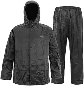 VUVEA Raincoat Suit Outdoor Waterproof Breathable High Reflective High Performance Durable Rain Gear Hooded Jacket Hiking
