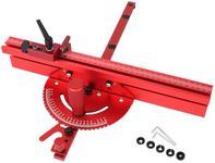 Adjustable Mitre Gauges for Table Saws Mitre Gauges Fence Aluminium 15 Stops Woodworking Table Saws Mitre Gauges