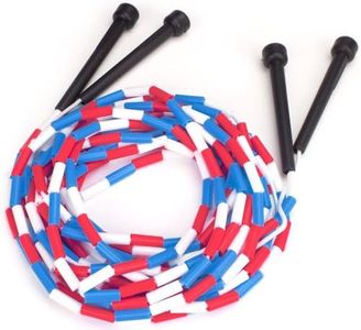 K-Roo Sports 16-Feet Double Dutch Jump Ropes with Plastic Segmentation (2-Pack)