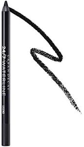 Urban Decay 24/7 Waterline Eyeliner Pencil - Black Eyeliner for Long Lasting Waterproof, Eye Makeup - Cream Eyeliner with Vegan Formula - Legend (Black with Matte Finish)