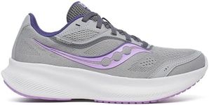 Saucony Women's Cohesion 18 Running Shoe, Fossil/Crocus, 9.5 W US