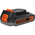 BLACK+DECKER 20V MAX Lithium Battery 2.0 Amp Hour (LBXR2020-OPE)