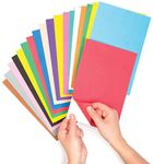 Baker Ross EV4062 Self-adhesive colored foam sheets, 20 assorted colors