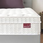 dosleeps Super King Mattress 6FT | 10.6" Extra Thick Memory Foam & High Density Foam & Pocket Sprung | 9-Zone Orthopedic Support, Medium Firm, Edge Support, Motion Isolation 180x200x27cm