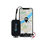 Salind GPS - SALIND 01 2G - GPS Tracker for Cars, Lorries and Other Vehicles - Direct Connection to Battery - UK & Worldwide Real Time Tracking, Tracking history, Alarms - Total Wire Length 1.57m