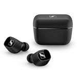 Sennheiser CX 400BT True Wireless Earbuds - Bluetooth In-Ear Headphones for Music and Calls - with Passive Noise Cancellation and Customisable Touch Controls, Black