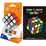 IDEAL | Rubik's 3x3 Cube: Twist, Turn, Learn | Brainteaser Puzzles| Ages 8+ & How To Solve The Rubik's Cube: An Official Guide to Cracking the Cube