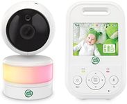 LeapFrog LF2513 Baby Monitor with Camera, Pan and Tilt Video Baby Monitor, 2.8 Inch Display, Night Vision, 300 m Long Range, 12H Long Battery Life Baby Monitor, Soothing Lullabies, 1080p