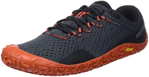 Merrell Men's Vapor Glove 6 Sneaker, Granite/Tang, 10.5