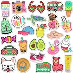 Girls Stickers for Water Bottles Waterproof Stickers Cute Girls Stickers for Hydroflask Laptop Stickers Waterproof Girls(50 Pcs)