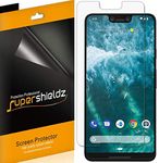 (6 Pack) Supershieldz Designed for Google (Pixel 3 XL) Screen Protector, 0.23mm, Anti Glare and Anti Fingerprint (Matte) Shield