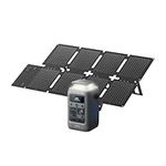 Anker SOLIX Solar Generator C300 DC (90,000mAh) and 60W Solar Panel, 288Wh Portable Power Bank Station, LiFePO4 Battery, 300W Solar Generator, for Outdoor, Camping, Traveling, and Emergencies