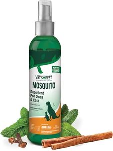 Vet's Best Mosquito Repellent for Dogs and Cats | Repels Mosquitos with Certified Natural Oils | Deet Free | 8 Ounces