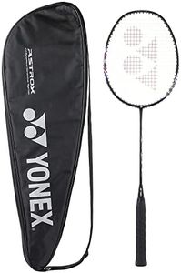 YONEX Astrox Lite 21i Graphite Strung Badminton Racket with Full Racket Cover (Black) | for Intermediate Players | 77 Grams | Maximum String Tension - 30lbs