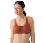 Wacoal Women's Plus Size Full Figure Underwire Sport Bra, Henna, 32DD