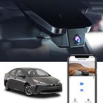 Dash Cam for Toyota Prius LE XLE Limited Hatchback, Prius Prime 2017-2022, Fitcamx 4K Dedicated Covert Car Recorder, 2160P UHD Video WiFi, G-Sensor, OEM Wireless Easy to Install, with 64GB Card