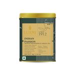 LUXMI Estates Indian Passion Green Tea 50Gm| Usda Certified Organic Darjeeling Green Tea | Mango Passion Fruit Green Tea | Lemongrass, Ginger,Lemon Peel| Low Caffeine, Loose Leaves