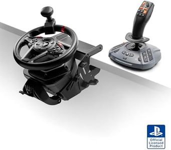 Thrustmaster T128P SimTask Racing Wheel & FarmStick Pack - PS5 & PC