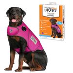 Thundershirt Dogs Clothing Thundershirt Dog Anxiety Jacket, Fuchsia, XXL US