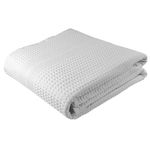 GILDEN TREE Waffle Towels Quick Dry Lint Free Thin Bath Sheets 40x80 Oversized Extra Large for Adults, Classic Style (White)