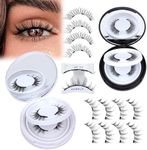 JIMIRE Magnetic Eyelashes without E