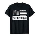 Best Dad Ever With US American Flag