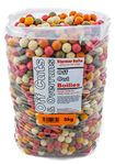 starmerbaits Carp fishing Boilies 5kg bag Mixed off cuts and over runs mixed sizes and colour