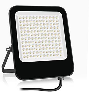 Tayire 100W Faretto led da Esterno, Potenti luci a LED 10000LM, Fari di sicurezza 3000K Bianco Caldo, Faro led Esterno Impermeabile IP65, Potente LED da Esterno per Giardino Cortile Garage Piazza