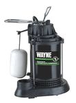 Wayne SPF50 1/2 HP Thermoplastic Sump Pump with Integrated Vertical Float Switch