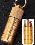 Waterproof Bic Lighter Case for Hiking, Travel, Camping, and Emergency Preparedness Oceanllion