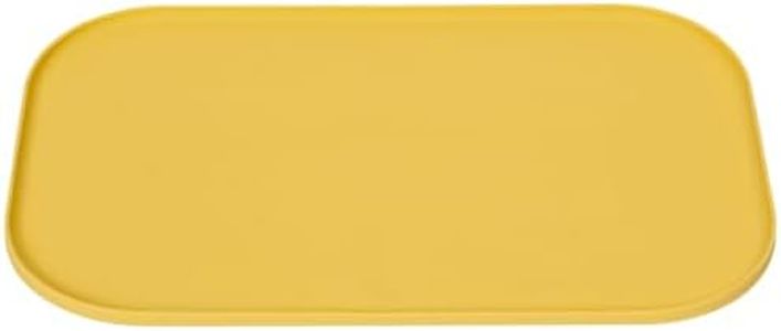 Rawry Silicone Pet Feeding Mat for Dogs & Cats, Large, Butter | Food-Grade Silicone Feeding Mat for Cats & Dogs | Catches Food & Water Spills | Non-Slip | Stylish Colors | Dishwasher Safe