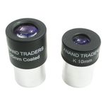 Anand Traders Set of Wide Angle 25mm and 10mm Coated 0.965'' Eyepiece for Telescope/for 60700 and 76700 Model.