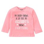 Be Awara Grandpa Knows Everything Kids Full Sleeves T-Shirt