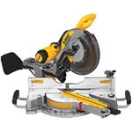 DEWALT 12-Inch Sliding Compound Miter Saw, Double Bevel (DWS780) , Black