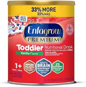 Enfagrow PREMIUM Toddler Nutritional Drink, Natural Vanilla Flavor, Omega-3 DHA for Brain Support, Prebiotics & Vitamins for Immune Health, Powder Can, 32 Oz
