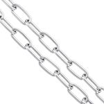 PATIKIL 304 Stainless Steel Coil Chain, 4/25 Inch x 32.8 Ft, Metal Plain Link Chain, Rustproof Hardware Cable for Hanging Plant Chandelier Fence Swing Clothes