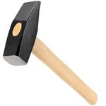 GIZMO Machinist Hammer, Professional Machinist Hammer 300gm With handle, Hand Tool For Repairing, DIY, Auto Repairs, Car & Bike