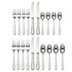 Lenox 853438 Opal Innocence 20-Piece Flatware Set
