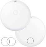 iVANKY FusionFinder for iPhone AirTag Smart Tag Air Tracker Item Finders for Apple Find My (iOS Only) Track Key, Wallet, Luggage, Bluetooth 5.2 Locator with Replaceable Battery, 85dB+, IP67, 2 Pack