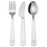 Ikea 3-Piece Cutlery Set, Stainless Steel